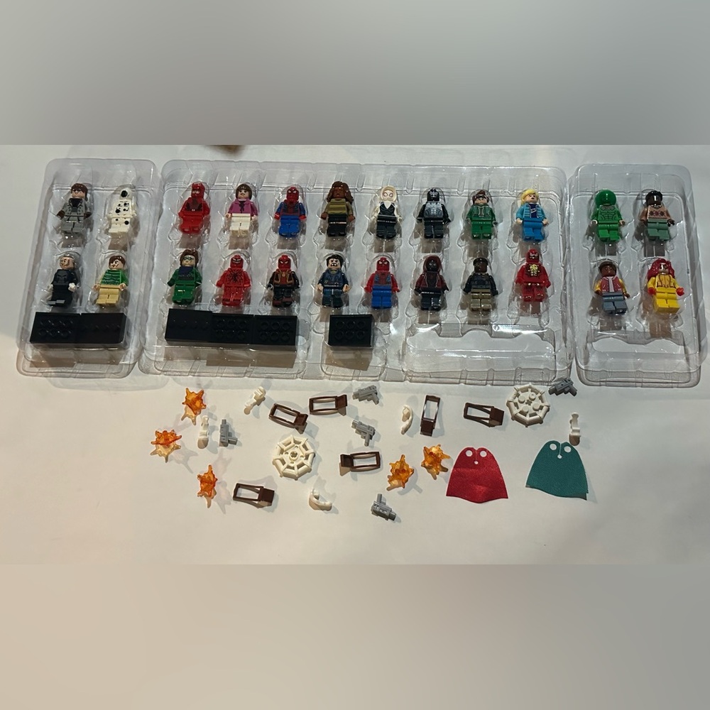 Miles Morales Hero Bundle Minifigures Set 24Pcs Brick Figures Lego Compatible - Picture 2 of 10